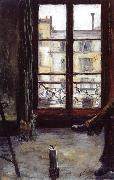 Paul Signac Montmartre-s Studio oil on canvas
